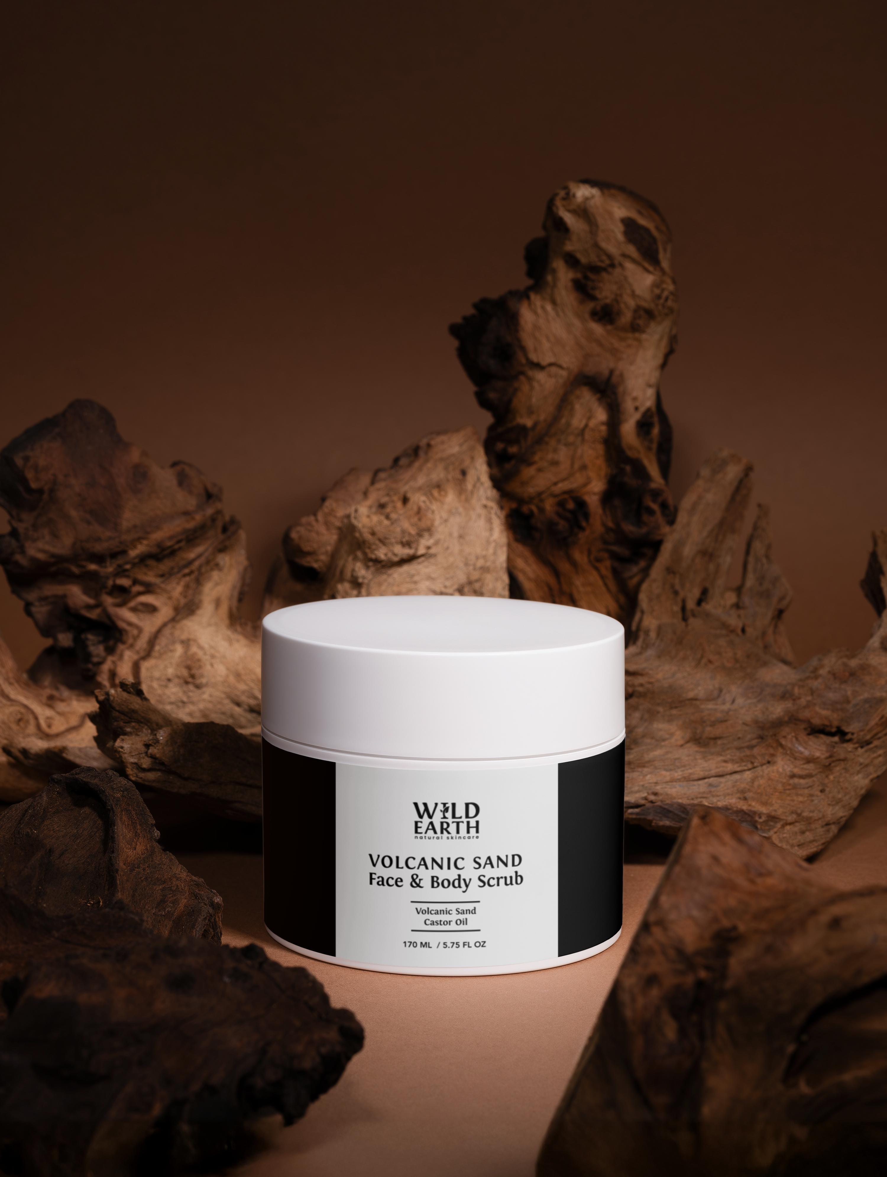 Volcanic Sand Face & Body Scrub
