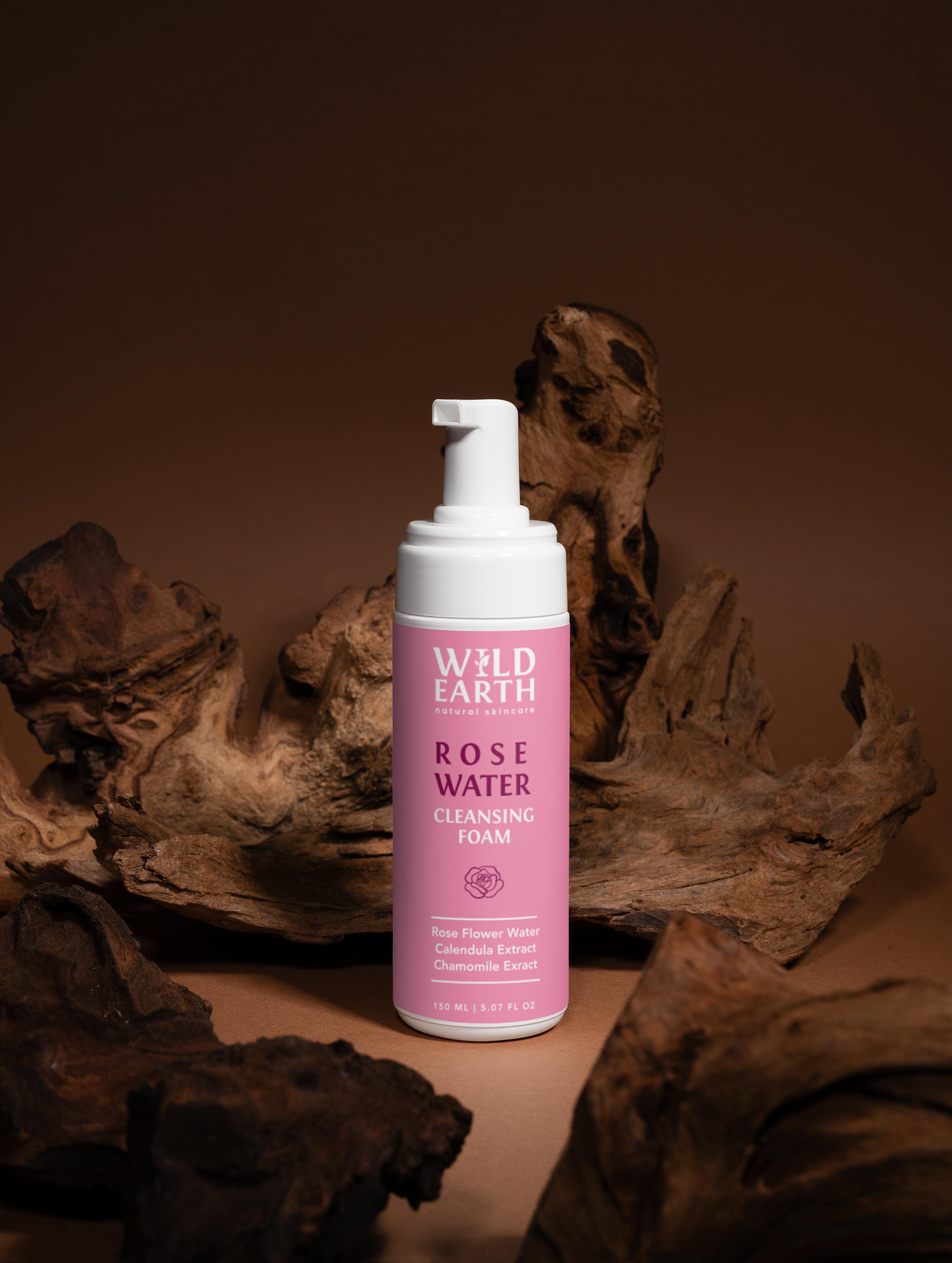 Rose Water Cleansing Foam
