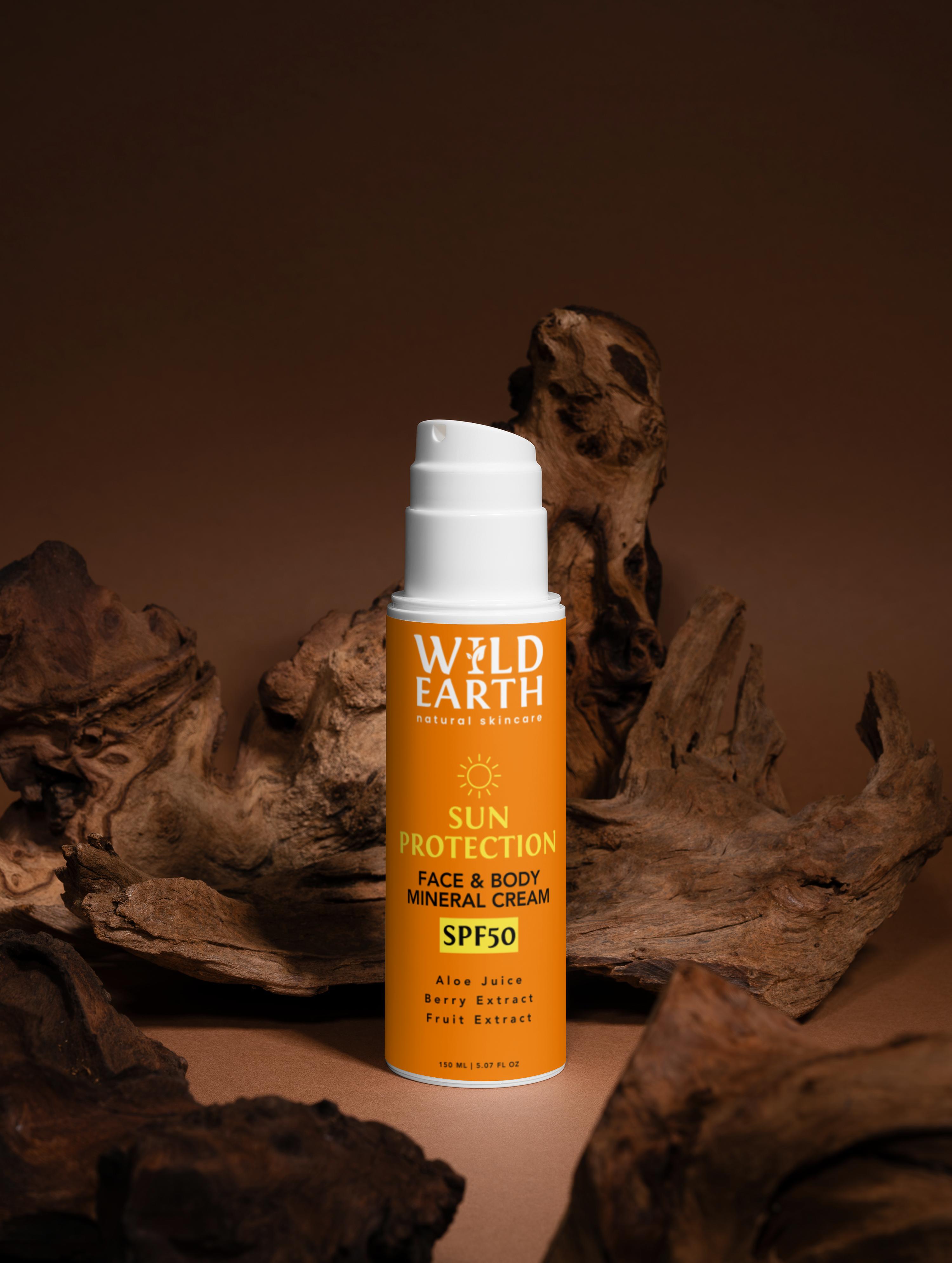 Sun Protection SPF50 Mineral Cream - Face & Body