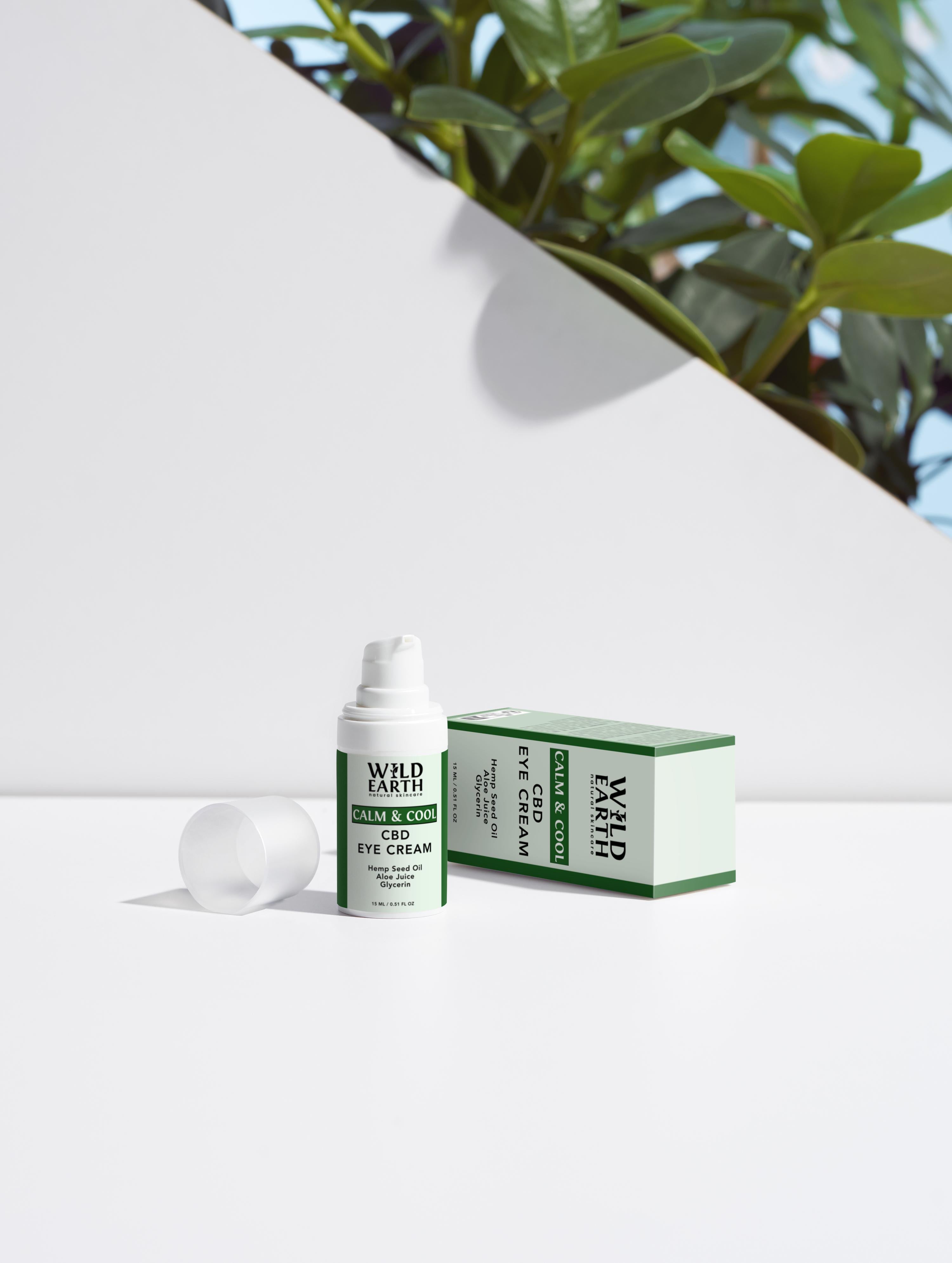 Calm & Cool CBD Eye Cream 3-in-1 Formula