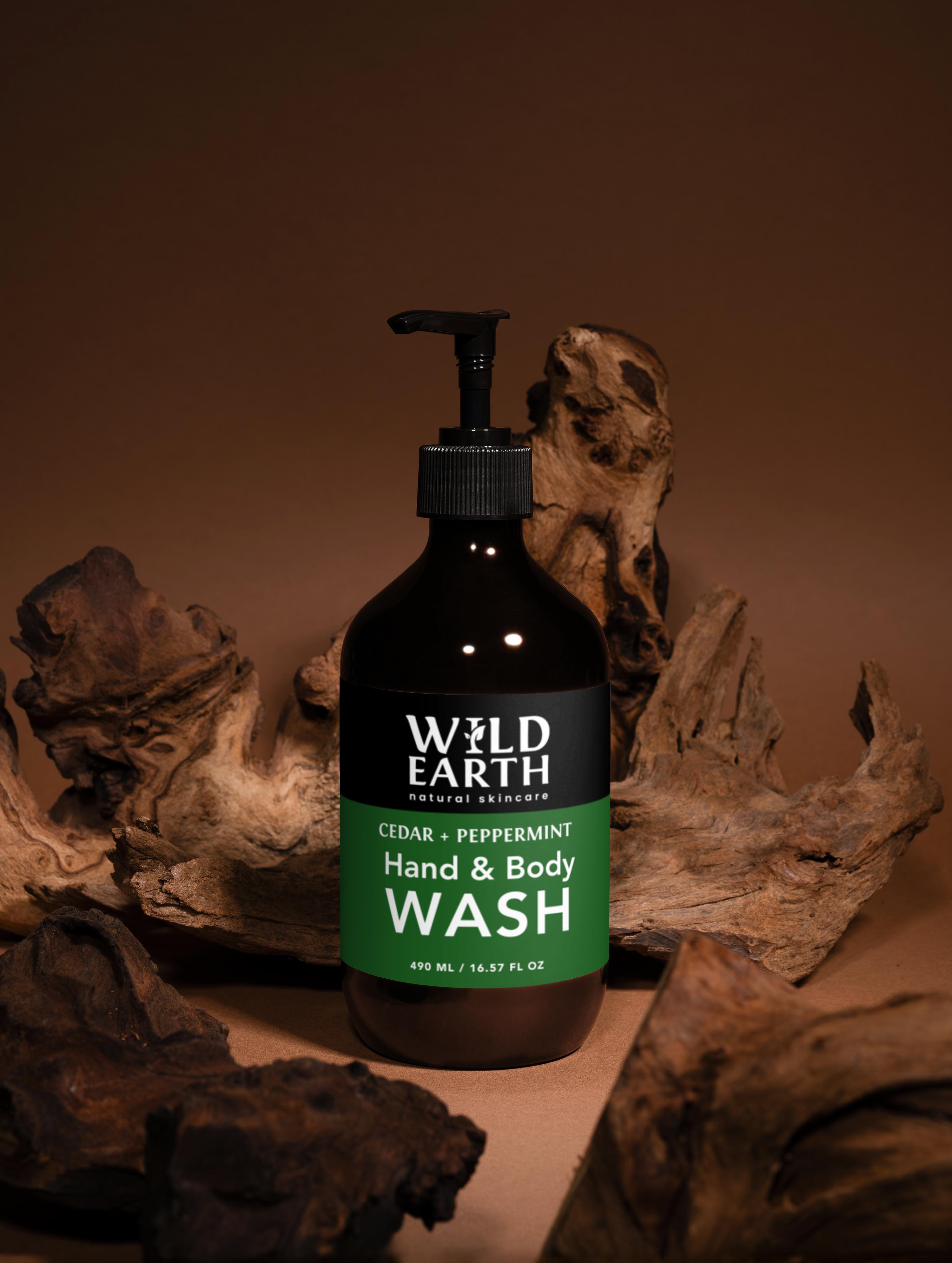 Cedar + Peppermint Hand & Body Wash