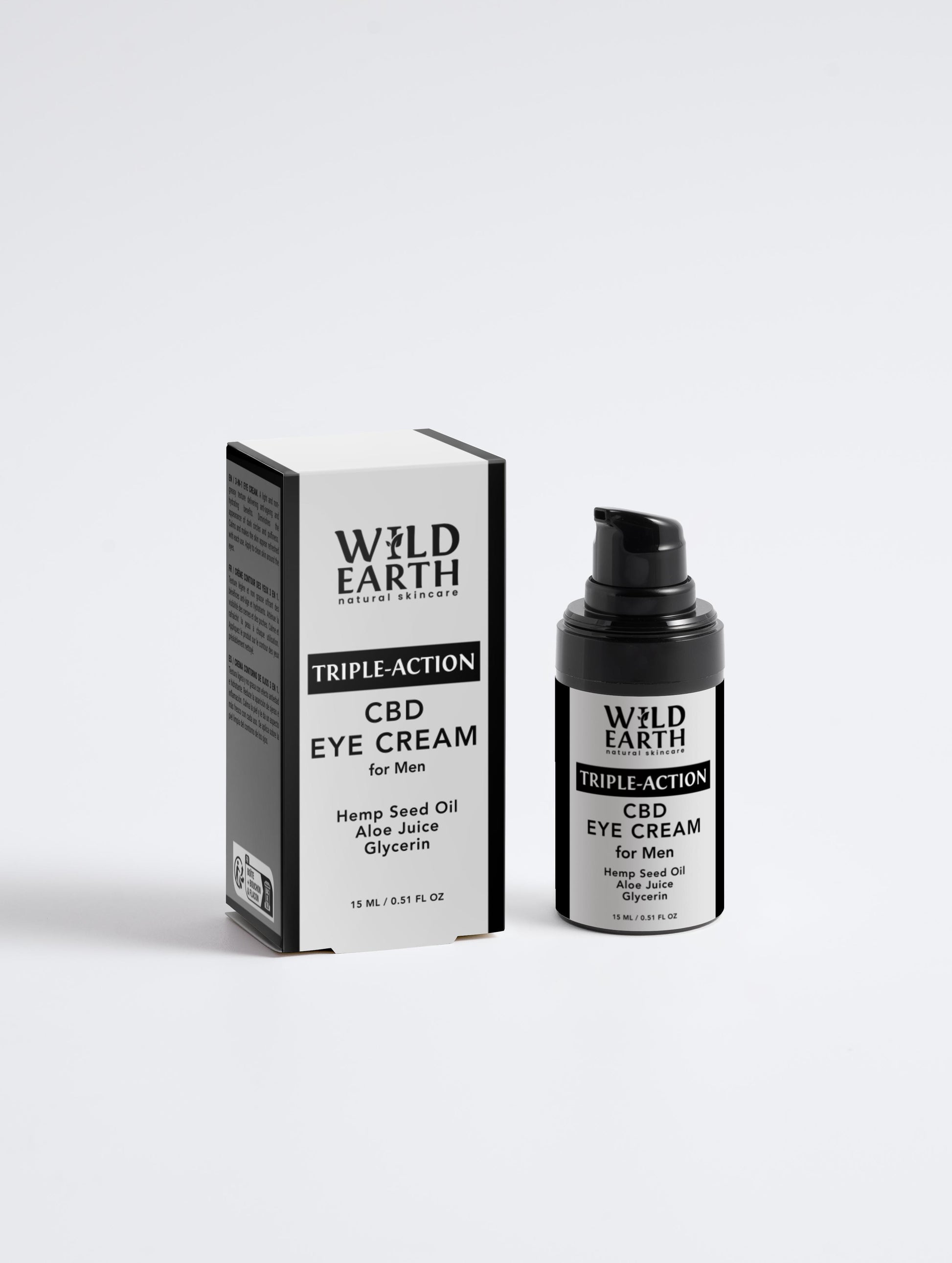 Triple-action CBD Eye Cream for Men