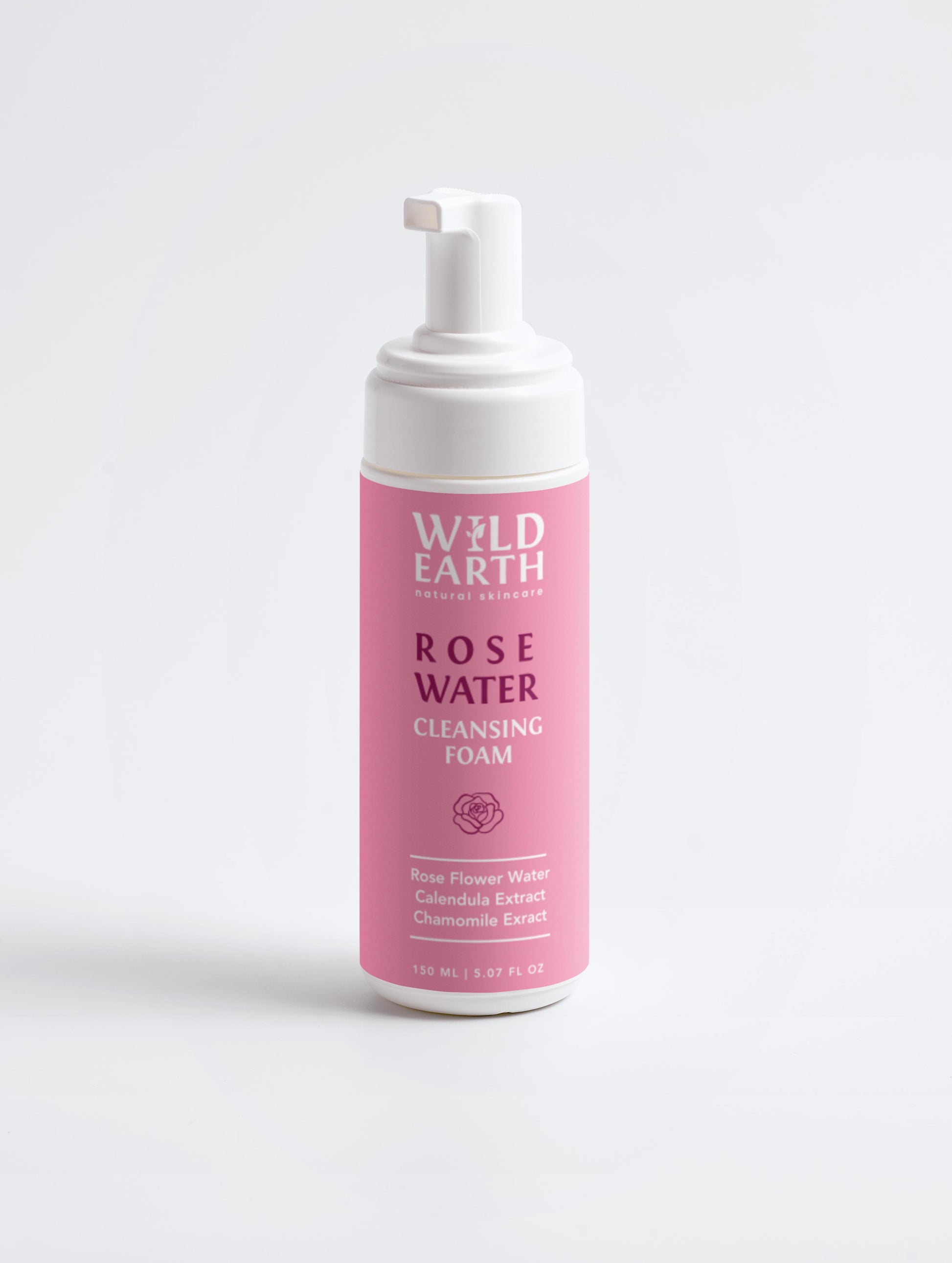 Rose Water Cleansing Foam